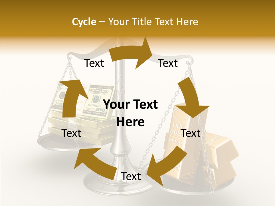 Easy Paying White PowerPoint Template