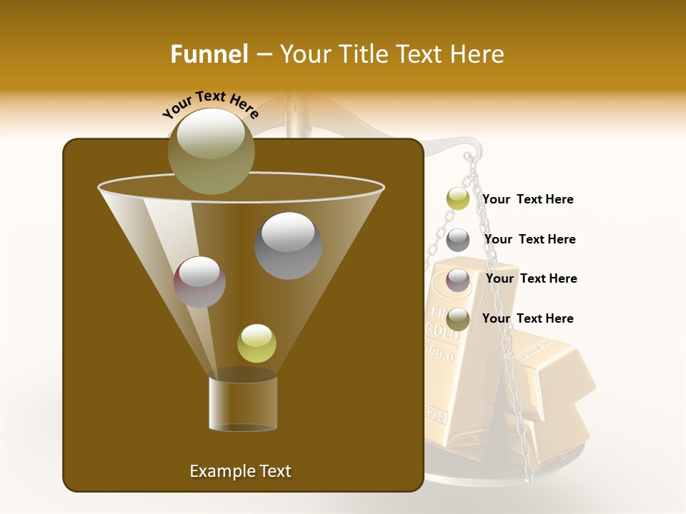 Easy Paying White PowerPoint Template