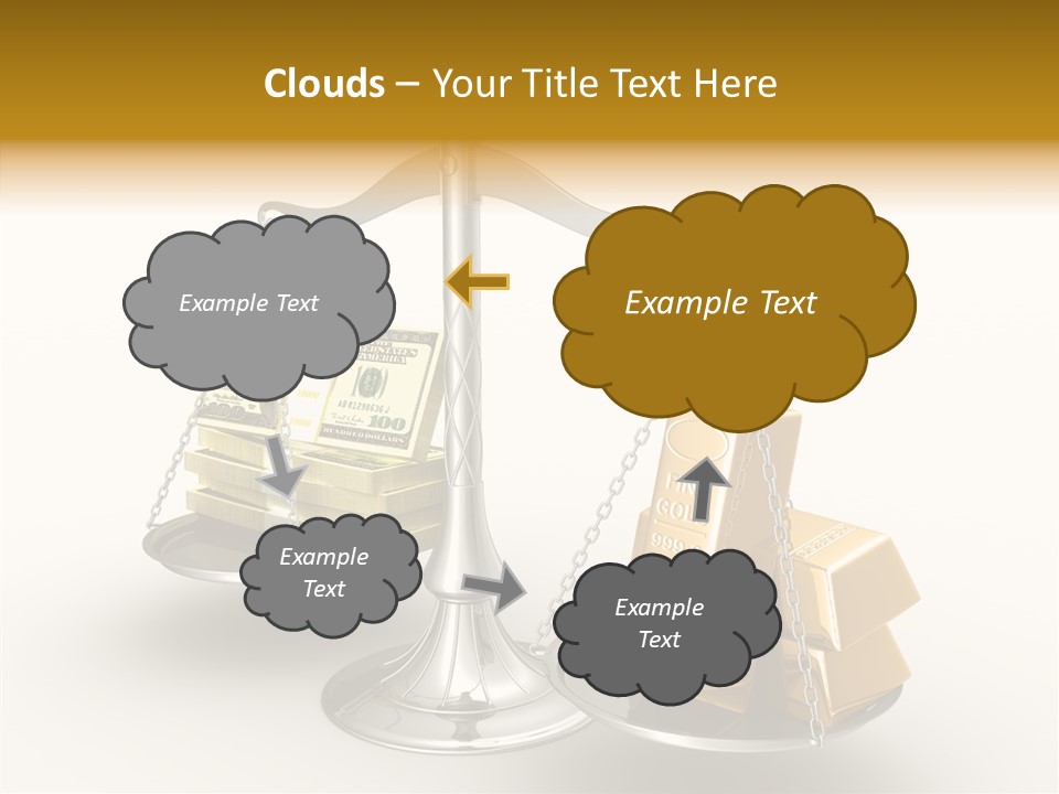 Easy Paying White PowerPoint Template