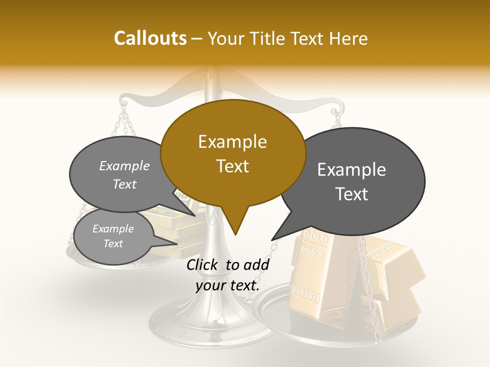 Easy Paying White PowerPoint Template