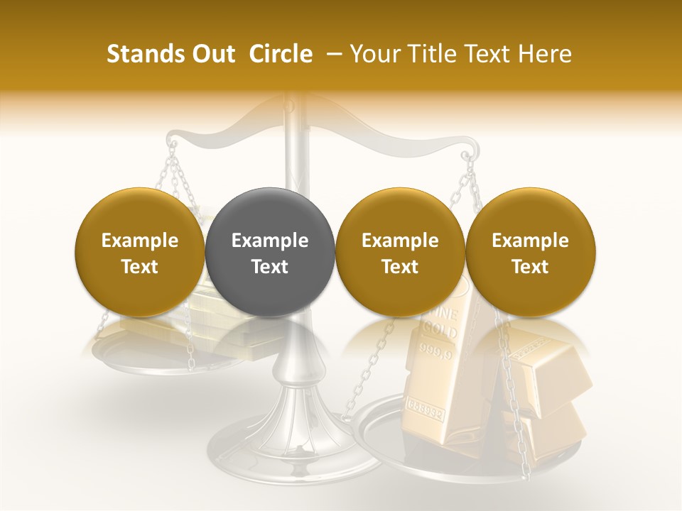 Easy Paying White PowerPoint Template