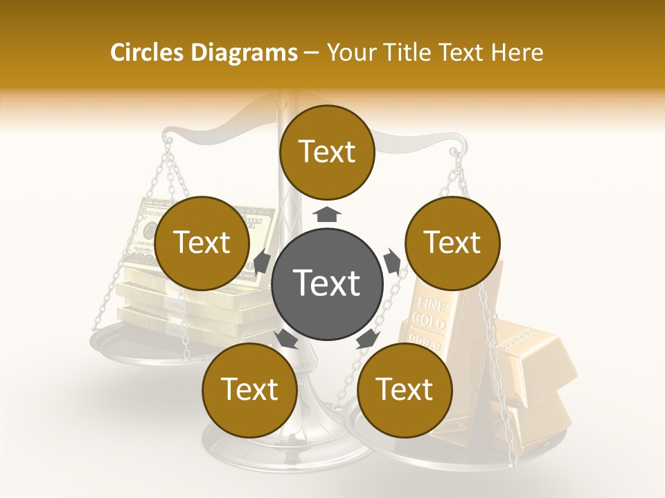 Easy Paying White PowerPoint Template