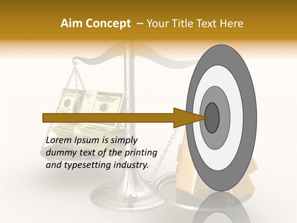 Easy Paying White PowerPoint Template