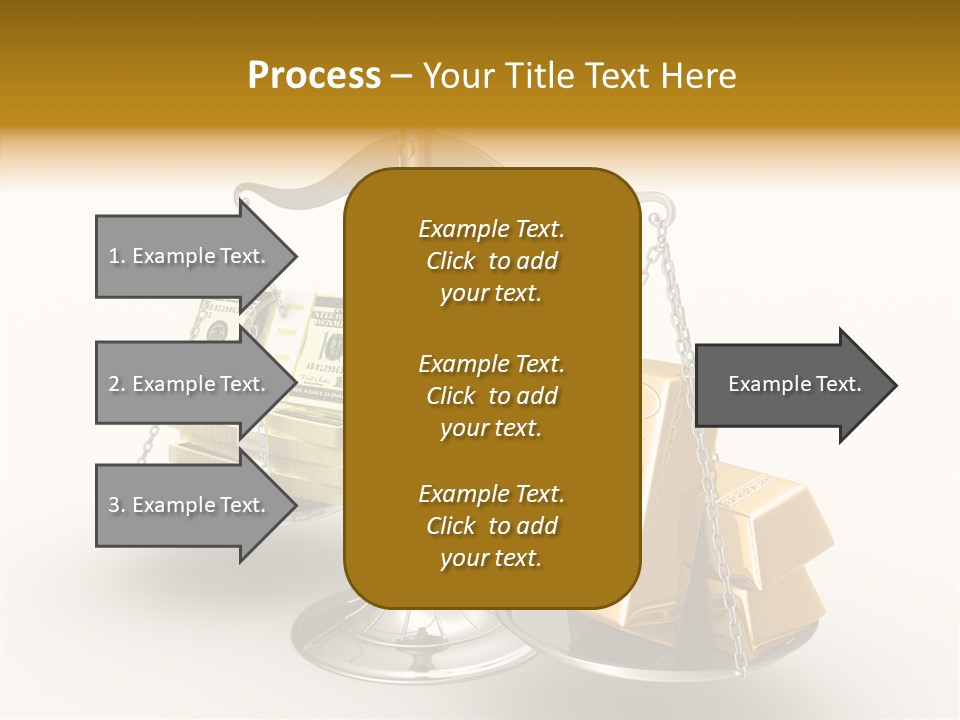 Easy Paying White PowerPoint Template