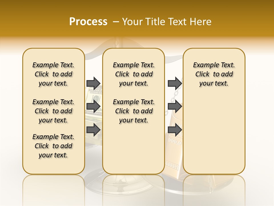 Easy Paying White PowerPoint Template