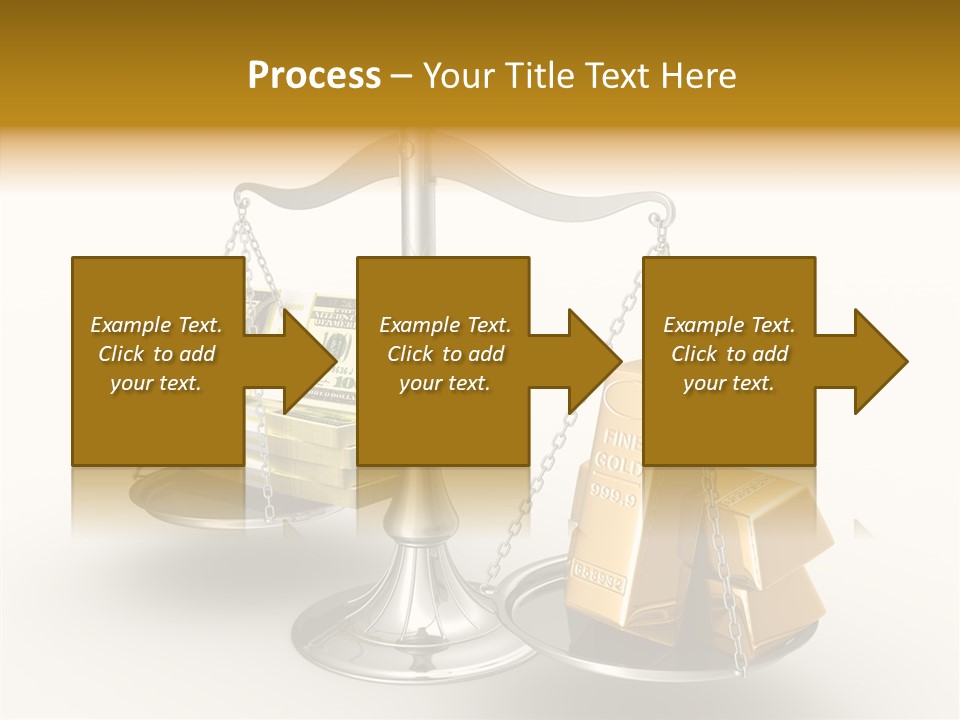 Easy Paying White PowerPoint Template