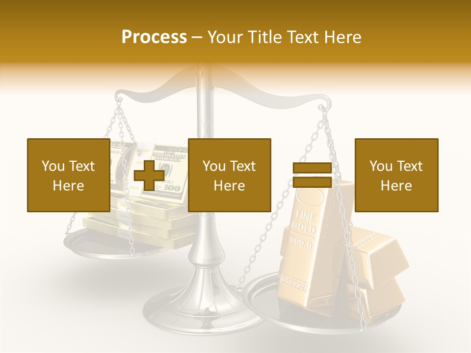 Easy Paying White PowerPoint Template