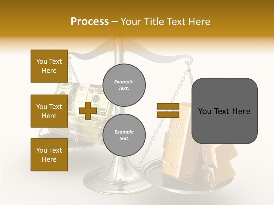 Easy Paying White PowerPoint Template
