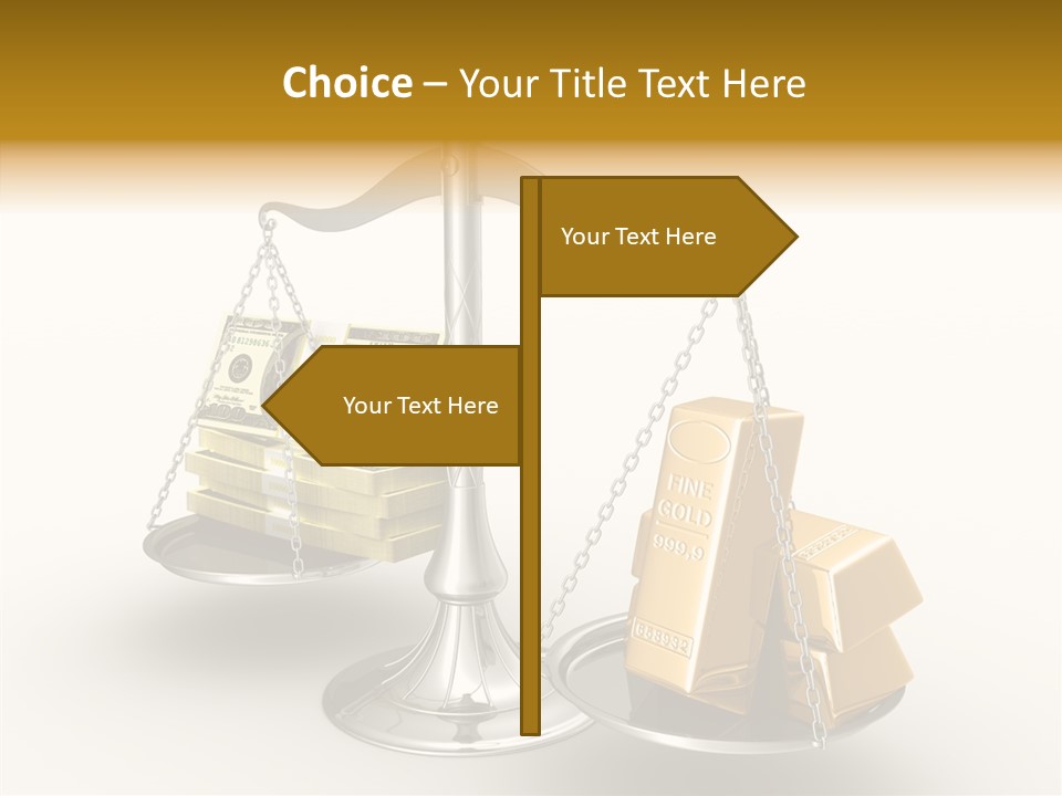 Easy Paying White PowerPoint Template