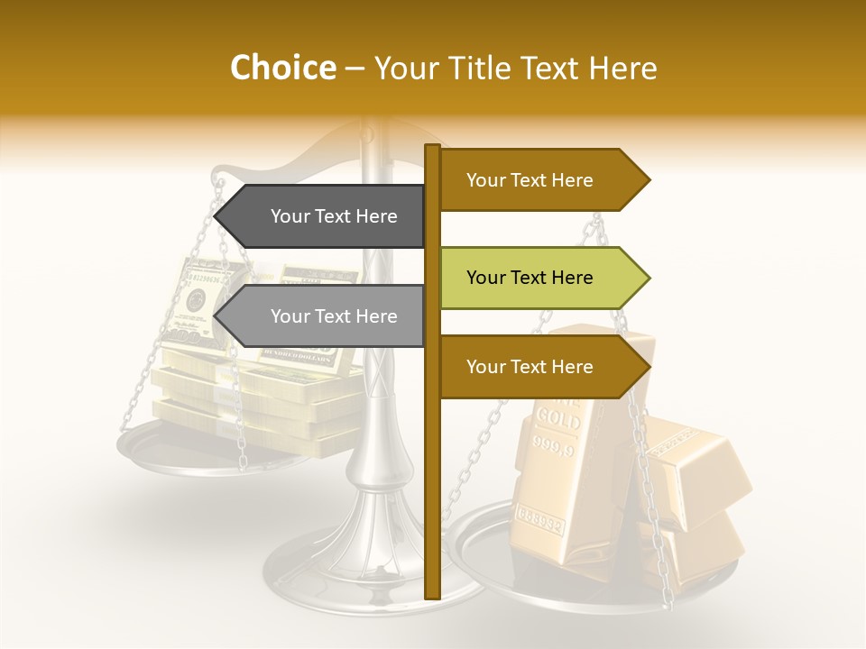 Easy Paying White PowerPoint Template