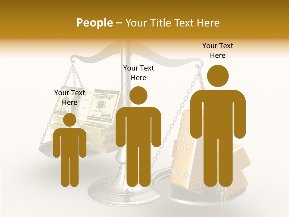 Easy Paying White PowerPoint Template