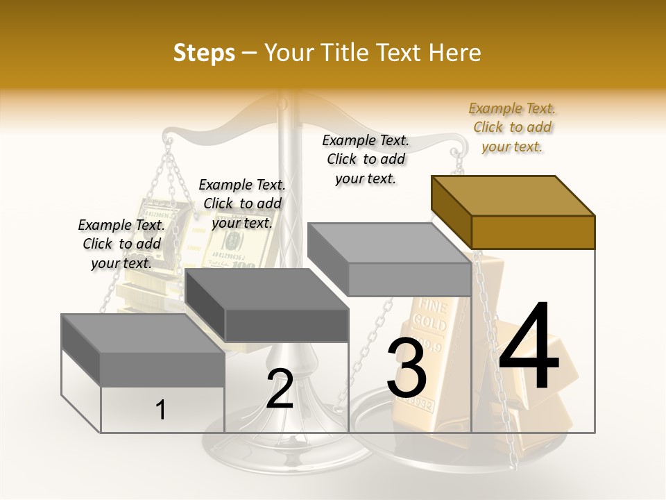 Easy Paying White PowerPoint Template