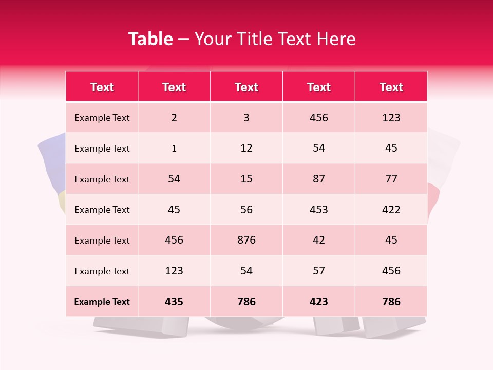 Team Isolated Shiny PowerPoint Template