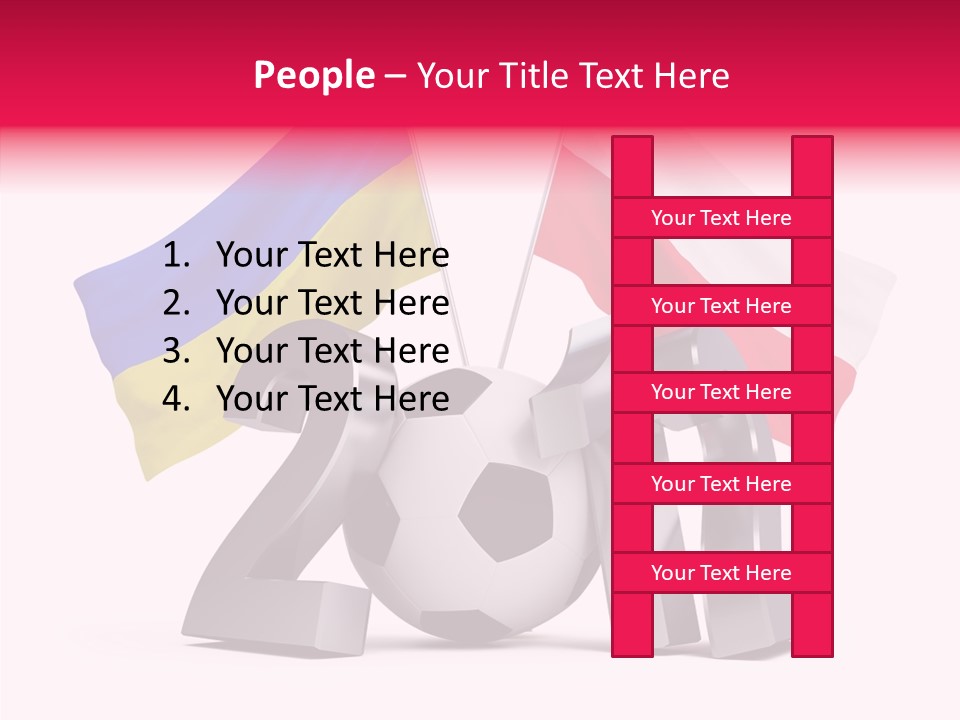 Team Isolated Shiny PowerPoint Template