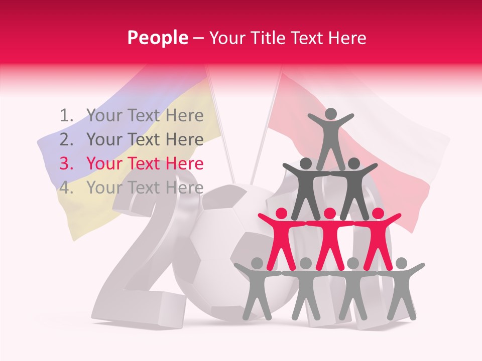 Team Isolated Shiny PowerPoint Template
