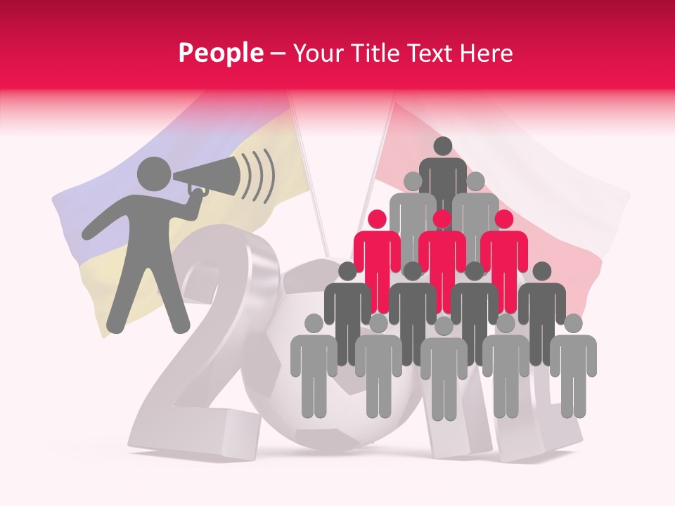 Team Isolated Shiny PowerPoint Template