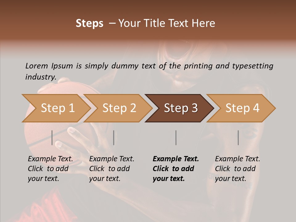 Game Fit Sport PowerPoint Template