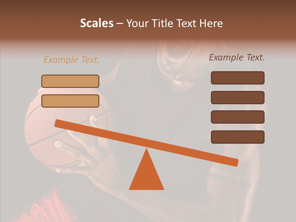 Game Fit Sport PowerPoint Template