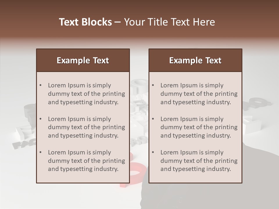 Businessman Support Forum PowerPoint Template