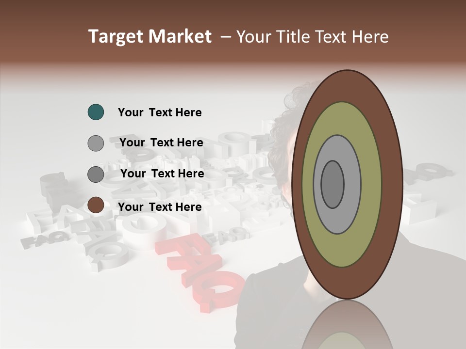 Businessman Support Forum PowerPoint Template