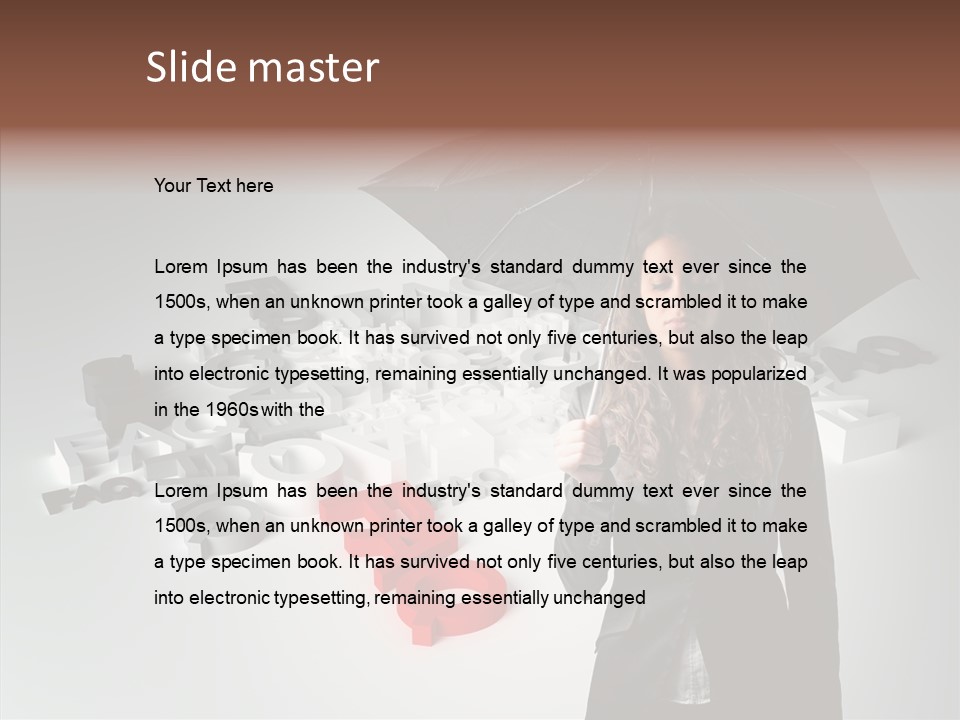 Business Illustration Concept PowerPoint Template