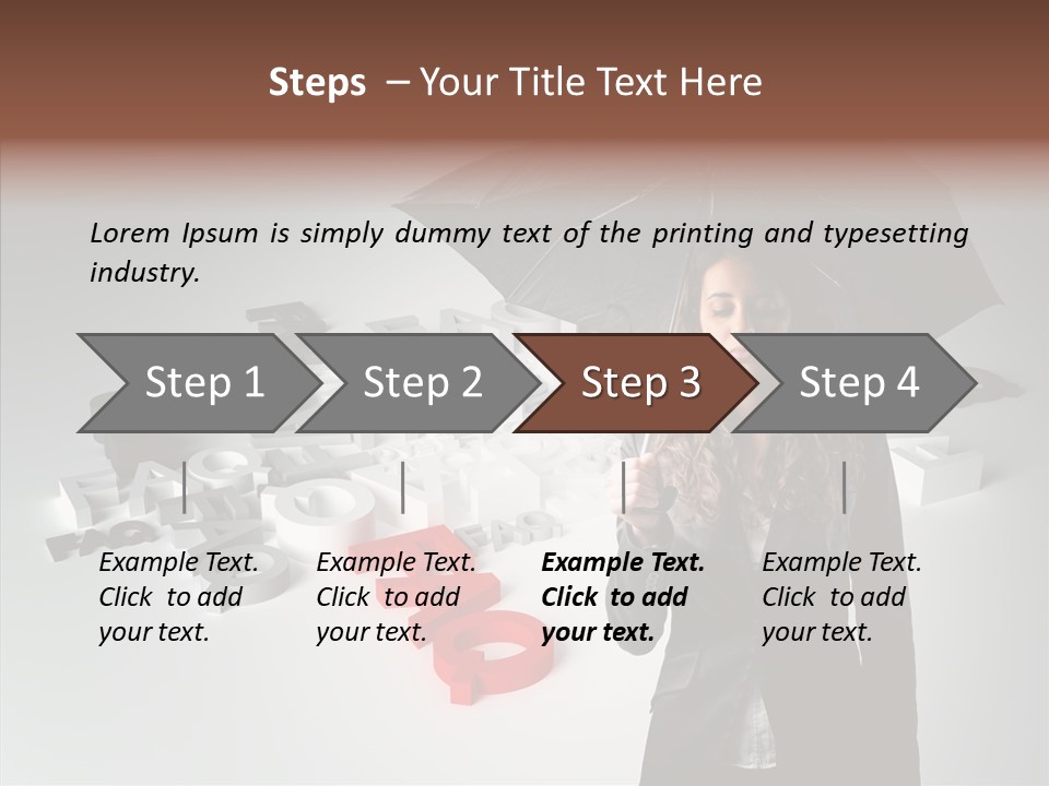 Business Illustration Concept PowerPoint Template