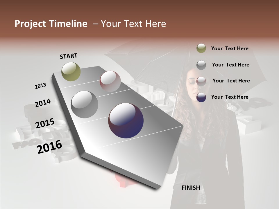 Business Illustration Concept PowerPoint Template