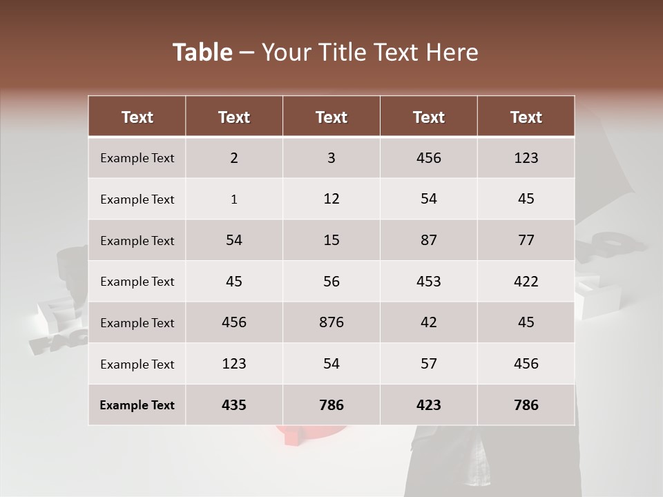Business Illustration Concept PowerPoint Template