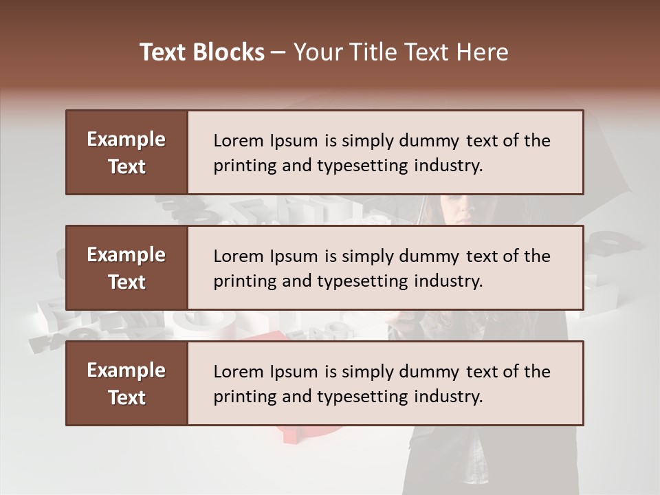 Business Illustration Concept PowerPoint Template