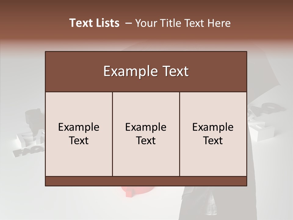 Business Illustration Concept PowerPoint Template