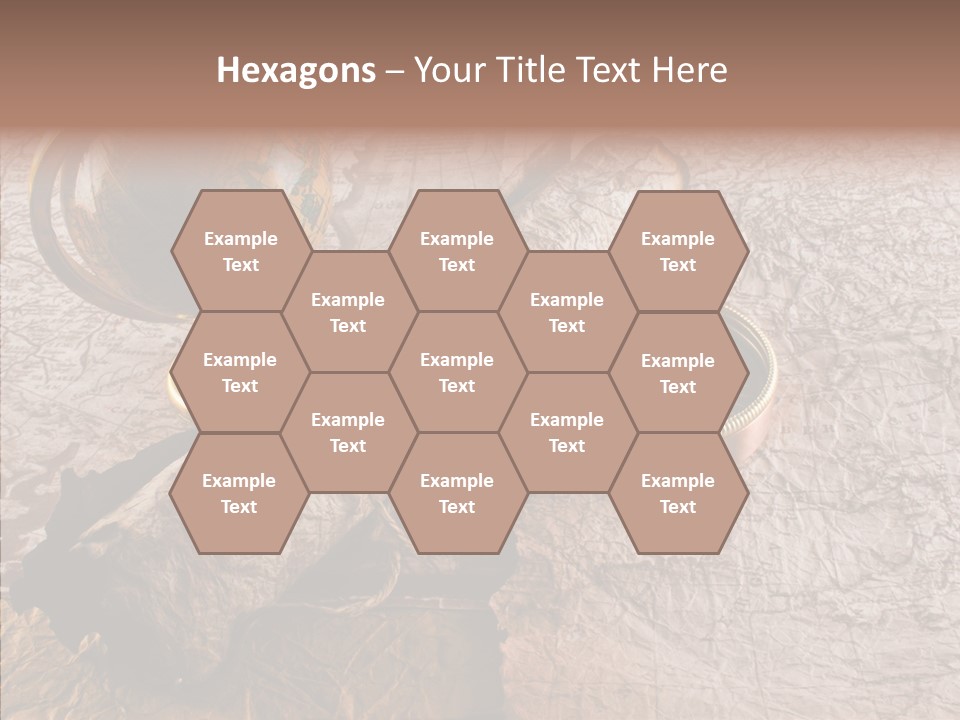 Vintage Globe Aged PowerPoint Template