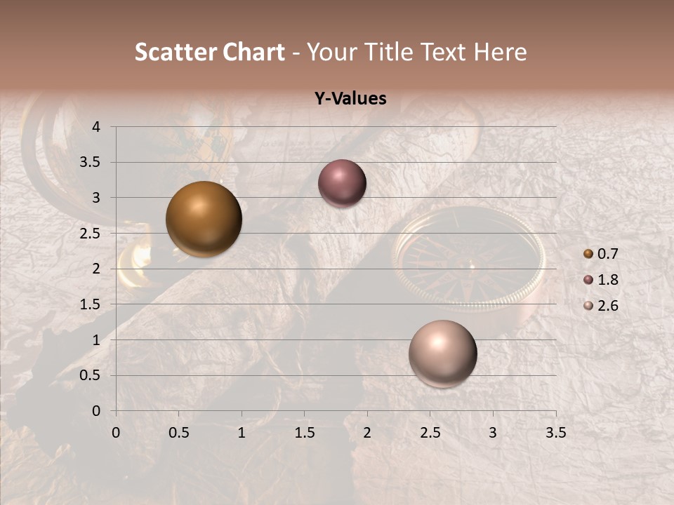 Vintage Globe Aged PowerPoint Template