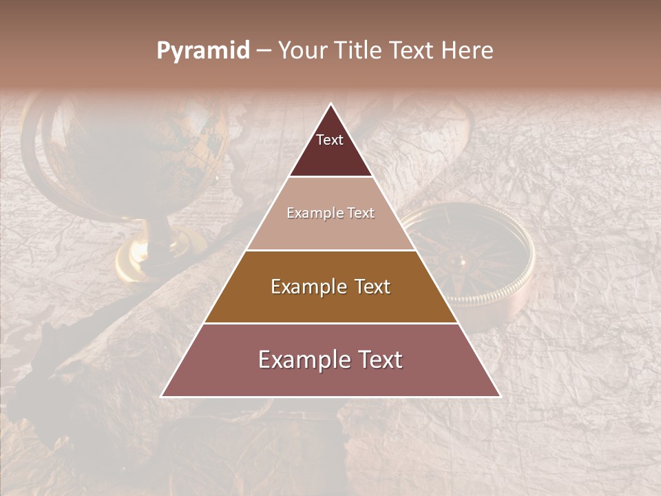 Vintage Globe Aged PowerPoint Template