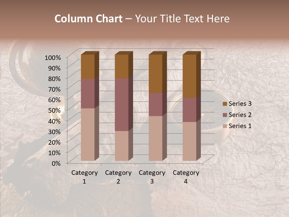 Vintage Globe Aged PowerPoint Template