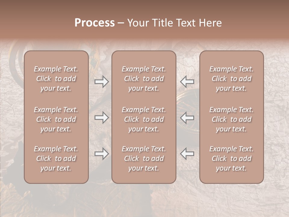 Vintage Globe Aged PowerPoint Template