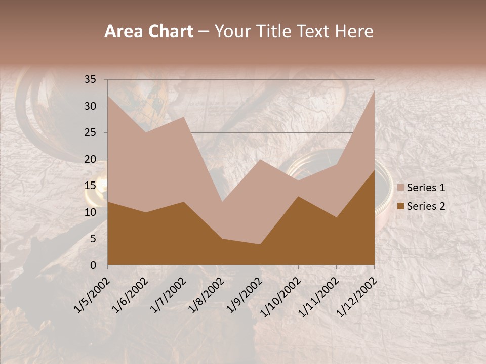 Vintage Globe Aged PowerPoint Template