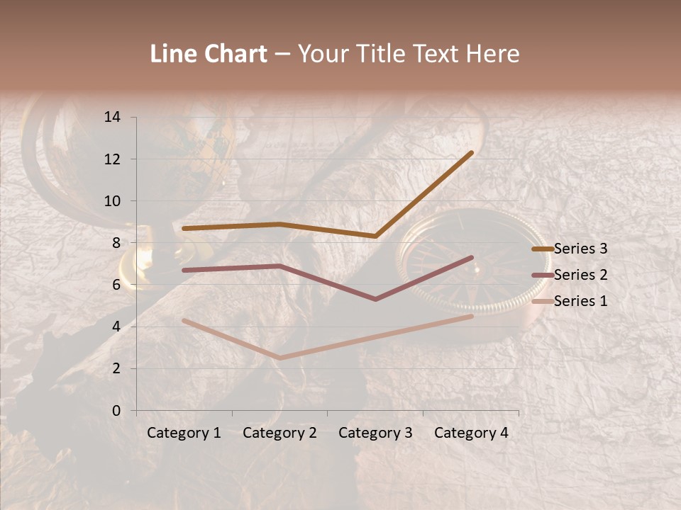 Vintage Globe Aged PowerPoint Template