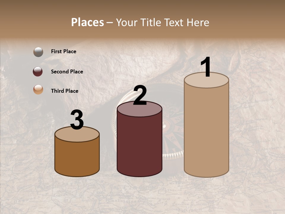 Direction Grunge Sea PowerPoint Template