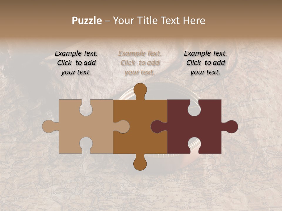 Direction Grunge Sea PowerPoint Template