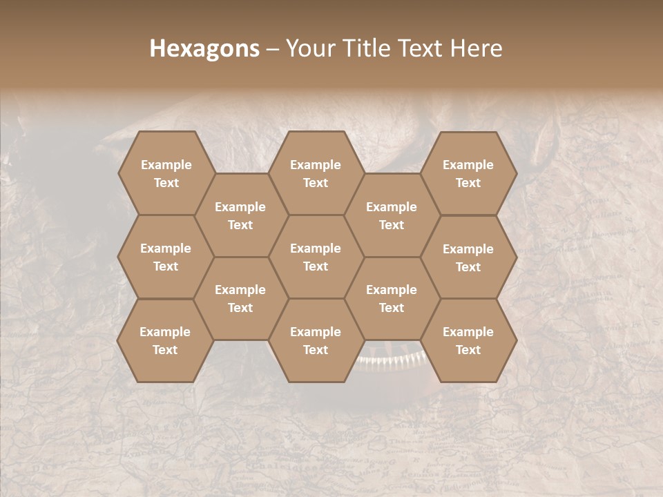 Direction Grunge Sea PowerPoint Template