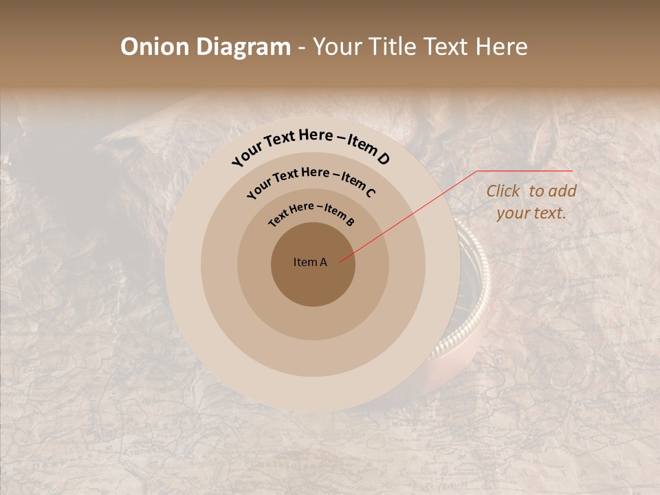 Direction Grunge Sea PowerPoint Template