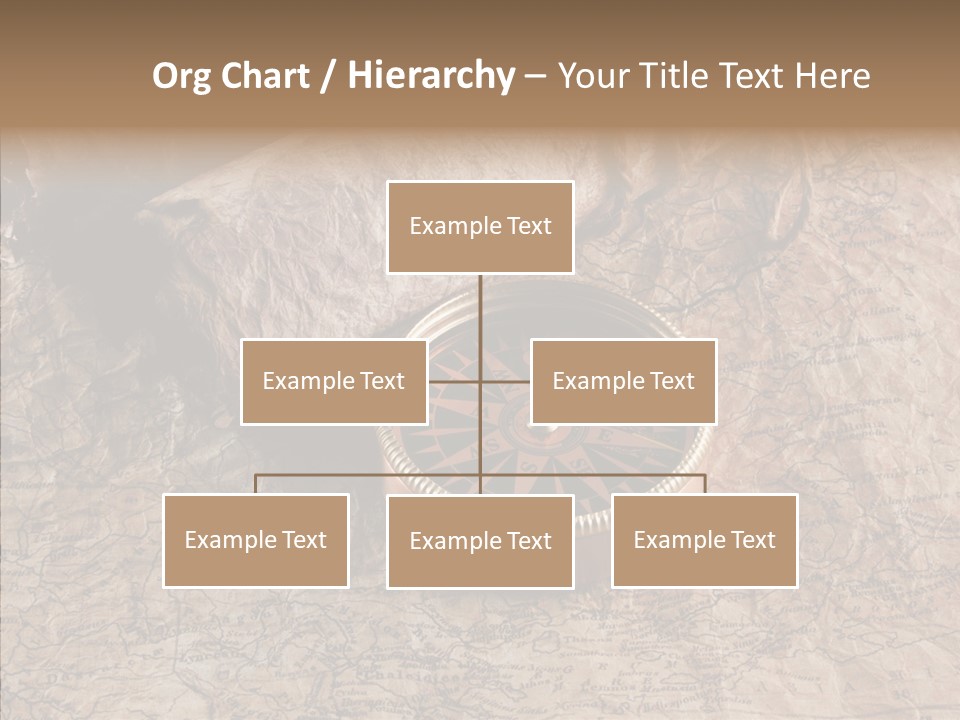 Direction Grunge Sea PowerPoint Template