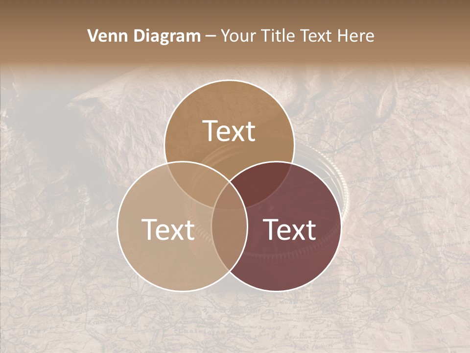 Direction Grunge Sea PowerPoint Template