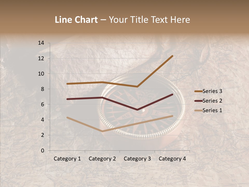 Direction Grunge Sea PowerPoint Template