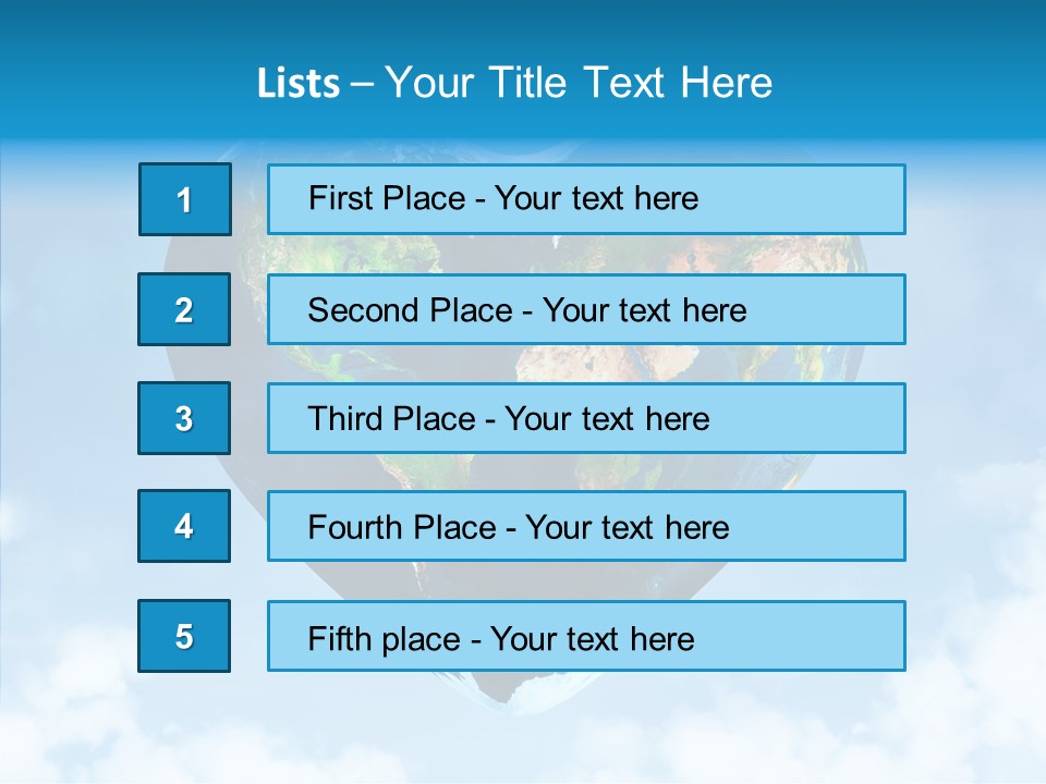 Environmental Ocean Abstract PowerPoint Template