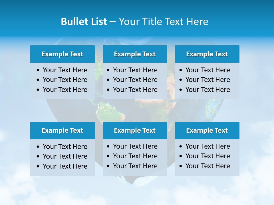 Environmental Ocean Abstract PowerPoint Template