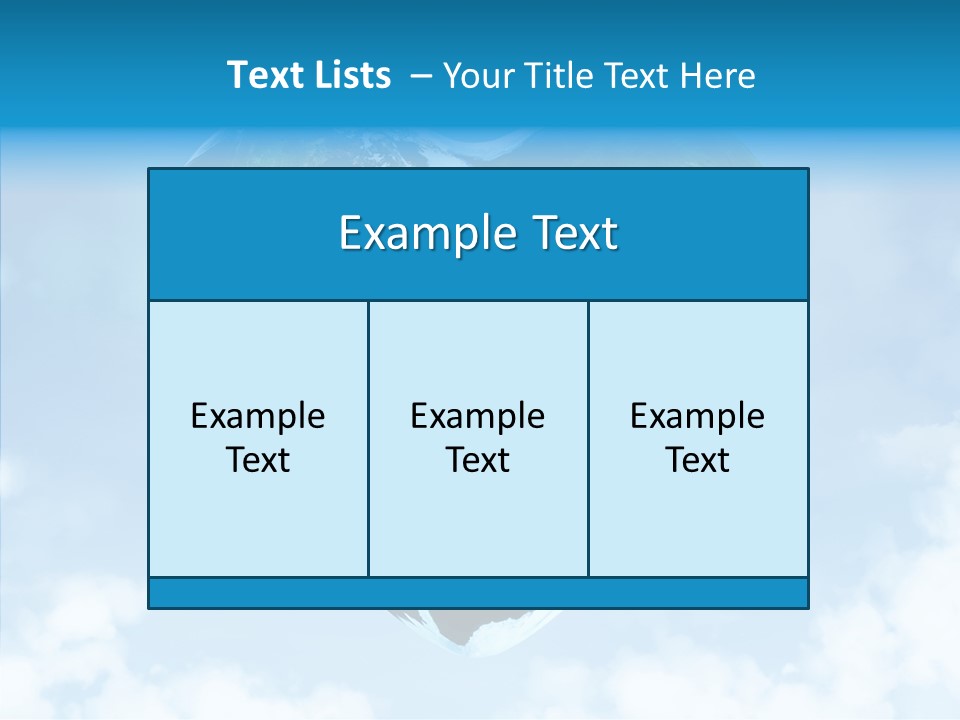 Environmental Ocean Abstract PowerPoint Template
