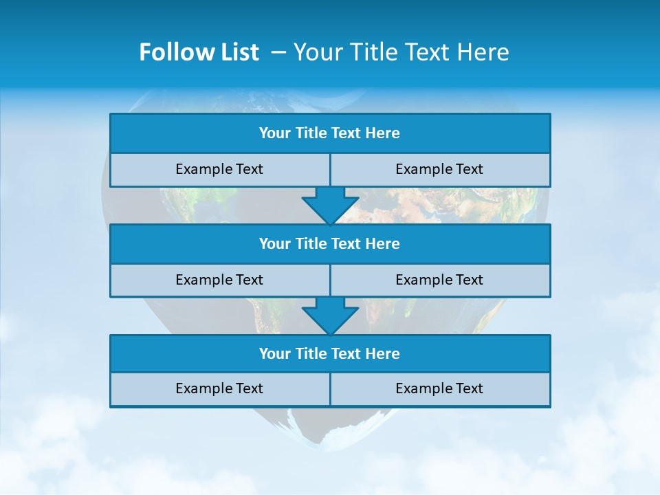Environmental Ocean Abstract PowerPoint Template