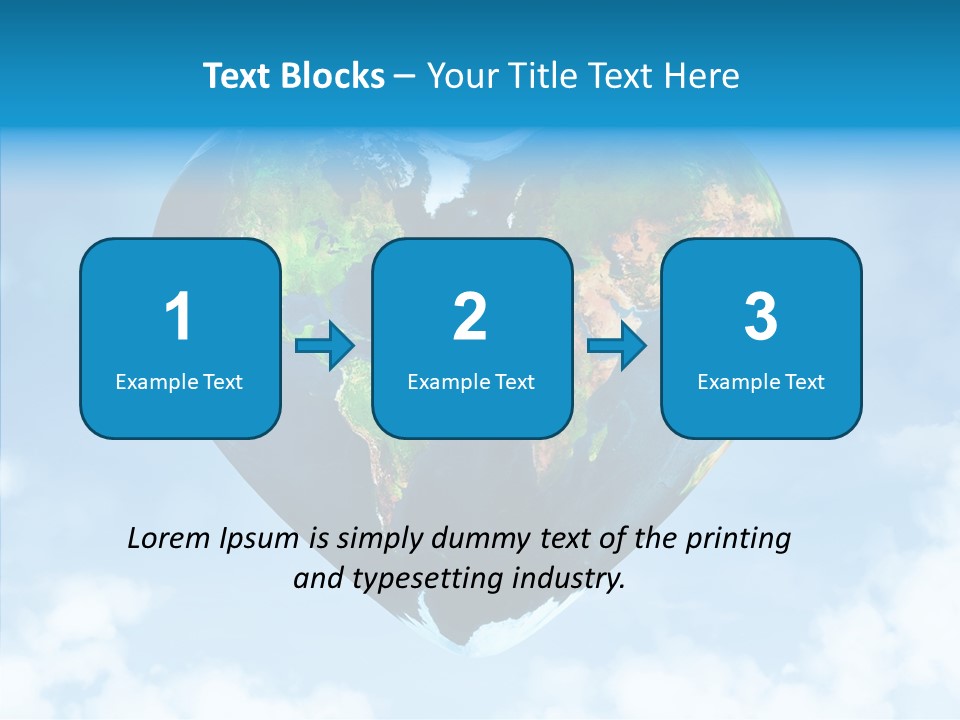 Environmental Ocean Abstract PowerPoint Template