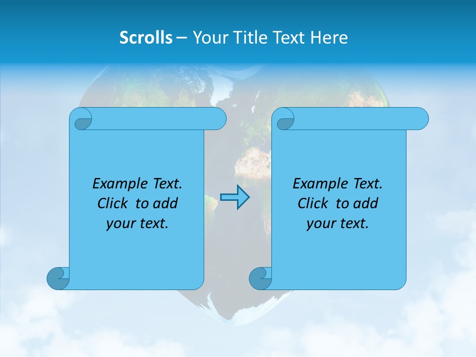 Environmental Ocean Abstract PowerPoint Template